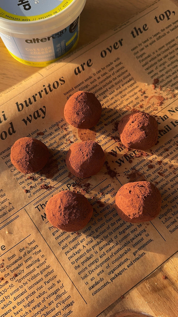 High Protein Chocolate Truffles