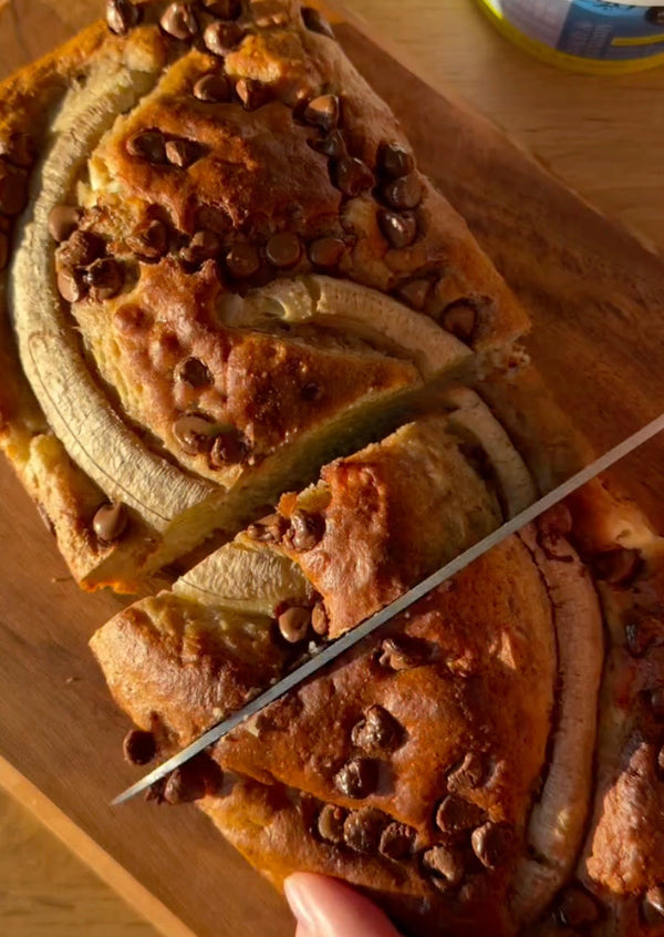 Healthy Cottage Cheese Banana Bread