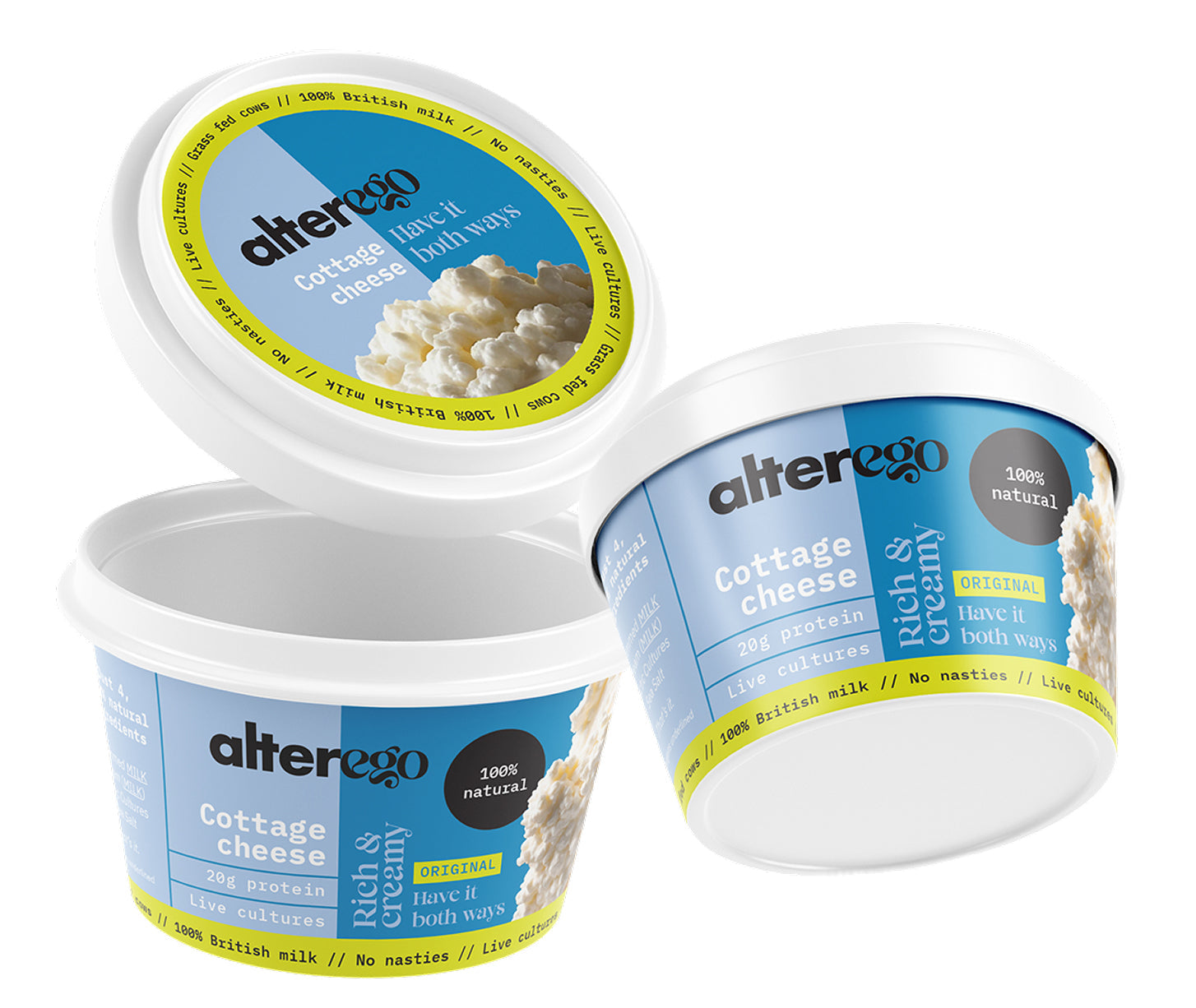 Original - alterego 100% Natural Cottage Cheese